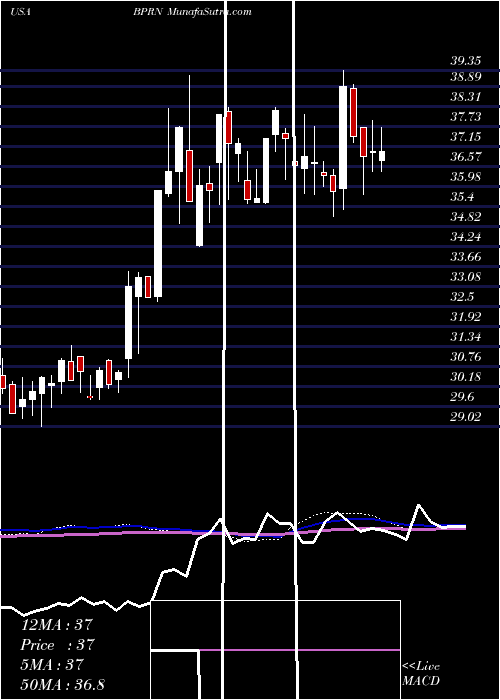  weekly chart BankPrinceton