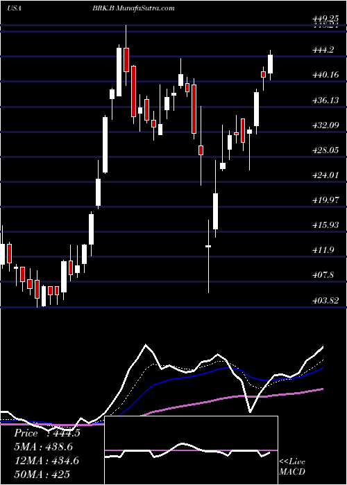  Daily chart BerkshireHathaway