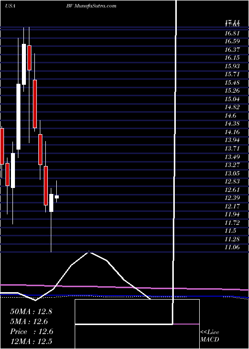 monthly chart BrightviewHoldings