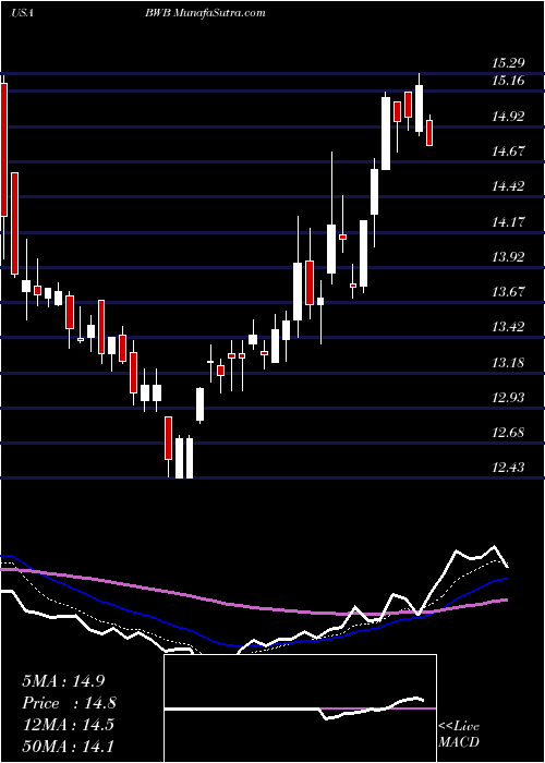  Daily chart BridgewaterBancshares