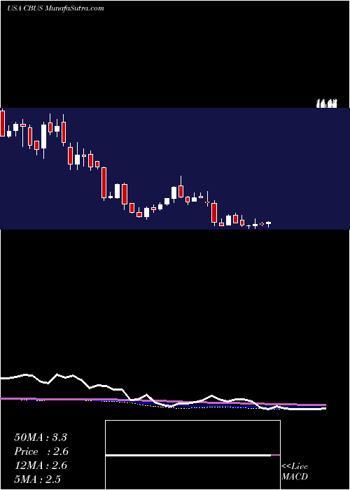  weekly chart CibusCorp