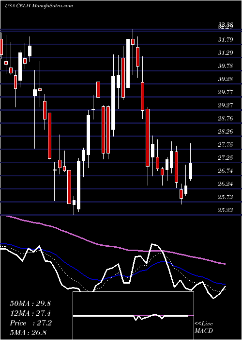  Daily chart Celsius Holdings, Inc.