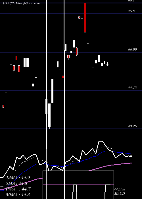  Daily chart VictoryShares International Volatility Wtd ETF