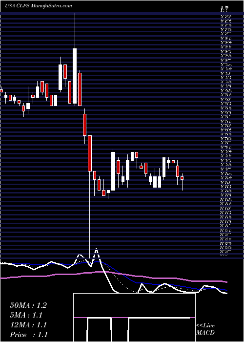  Daily chart CLPS Incorporation