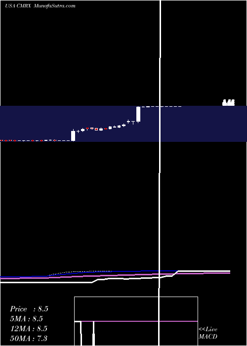  weekly chart ChimerixInc
