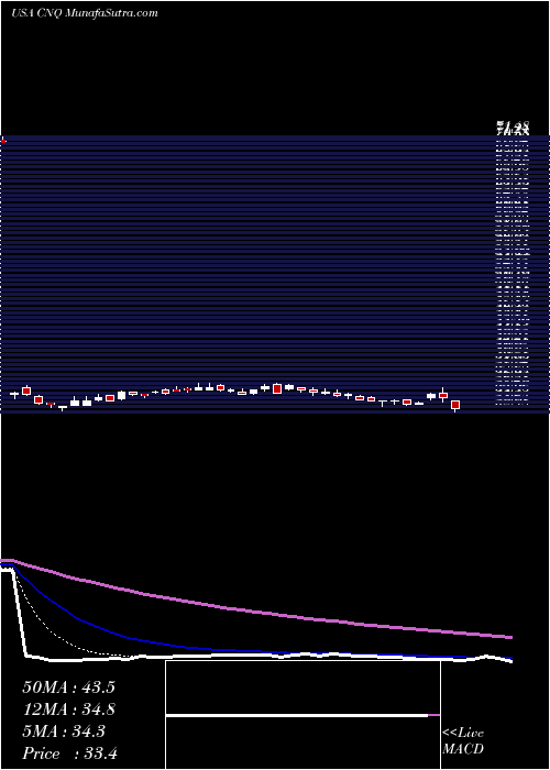  Daily chart Canadian Natural Resources Limited