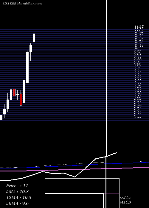  monthly chart CentraisElectricas