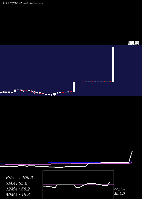  weekly chart EchoGlobal