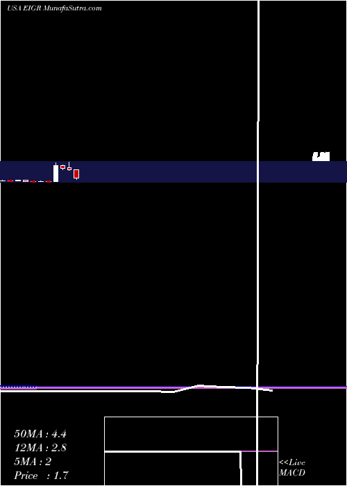  monthly chart EigerBiopharmaceuticals