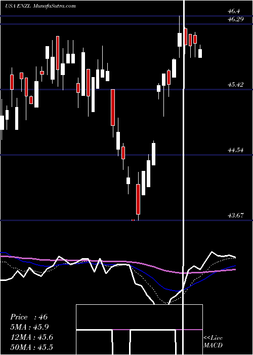  Daily chart IShares MSCI New Zealand ETF