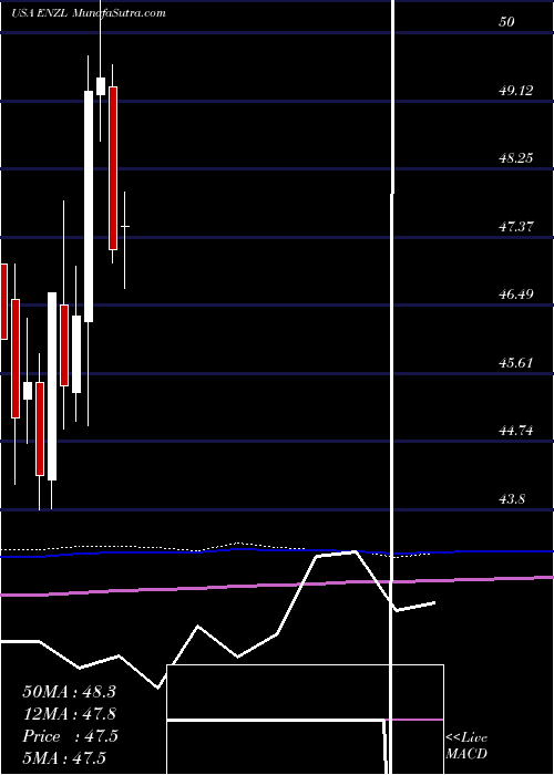  monthly chart IsharesMsci