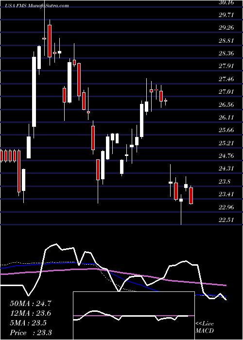 weekly chart FreseniusMedical