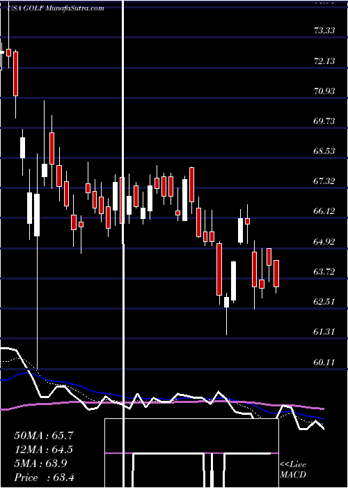  Daily chart AcushnetHoldings