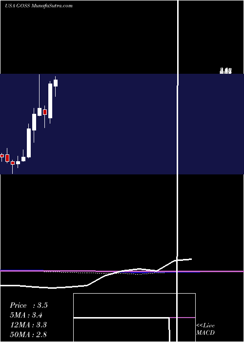  monthly chart GossamerBio