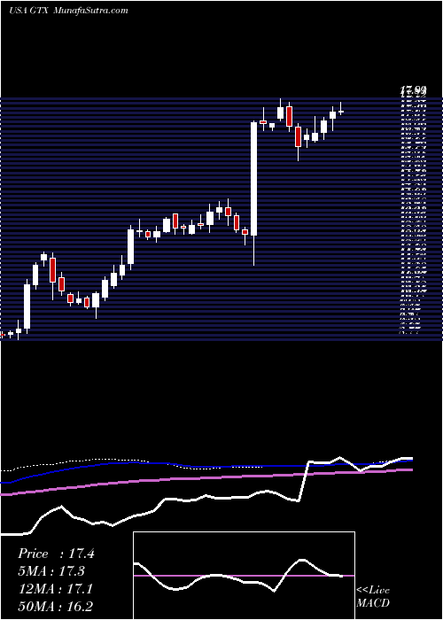  weekly chart GarrettMotion