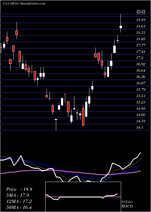  Daily chart Mesoblast