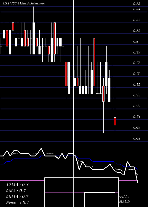  Daily chart MagentaTherapeutics