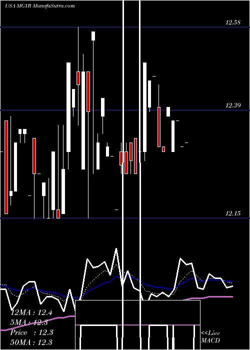  Daily chart Magyar Bancorp, Inc.