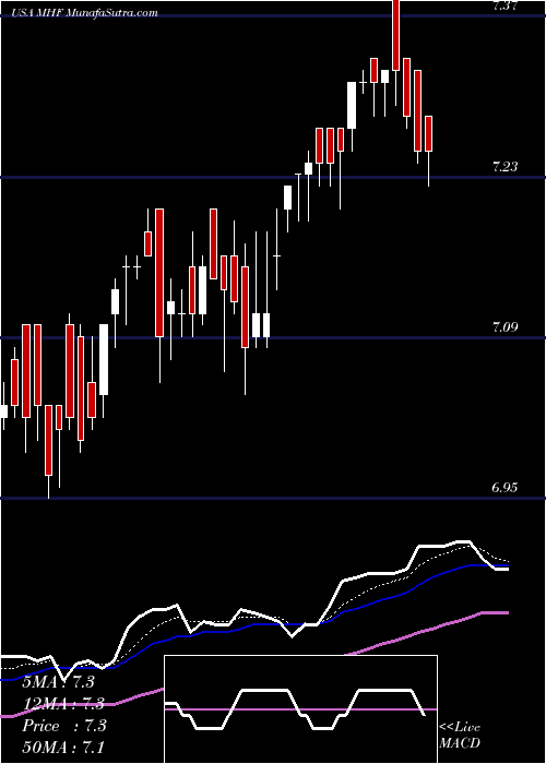  Daily chart WesternAsset