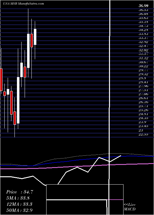  monthly chart MesabiTrust