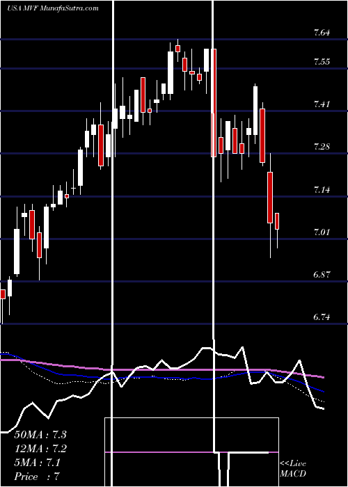  weekly chart MunivestFund