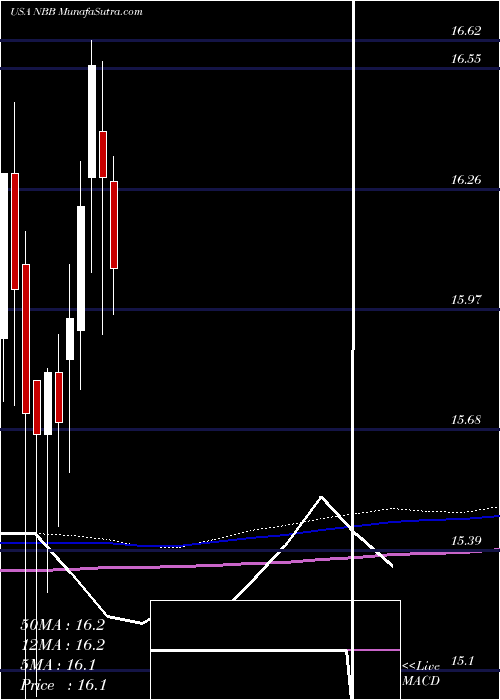  monthly chart NuveenTaxable