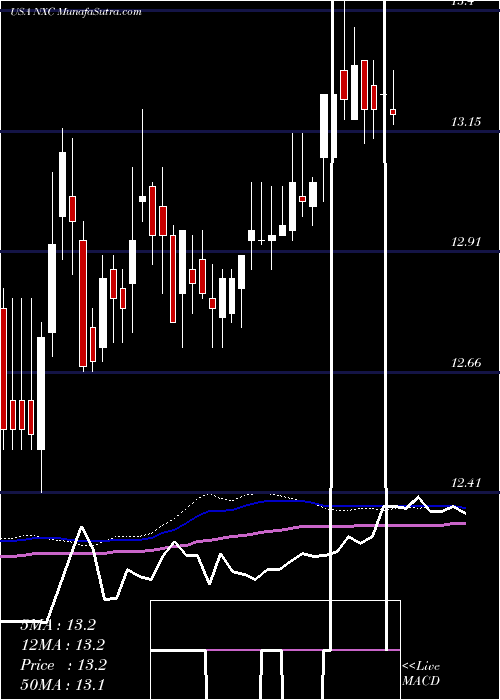  weekly chart NuveenInsured
