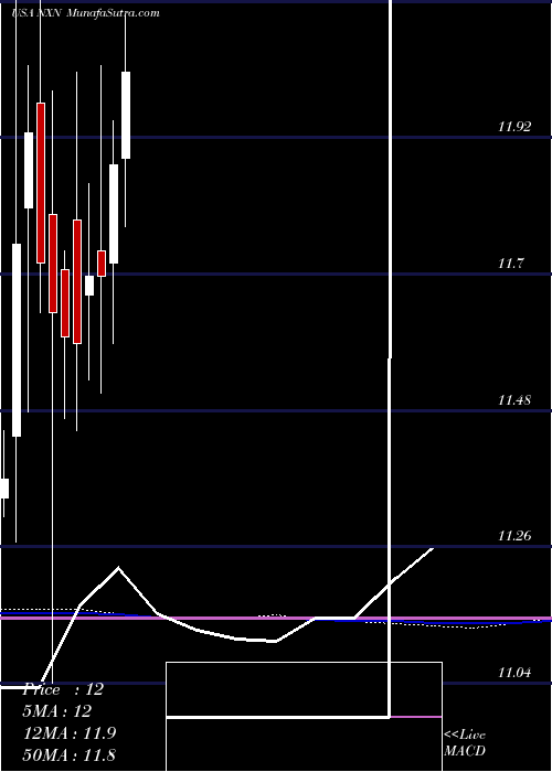  monthly chart NuveenInsured