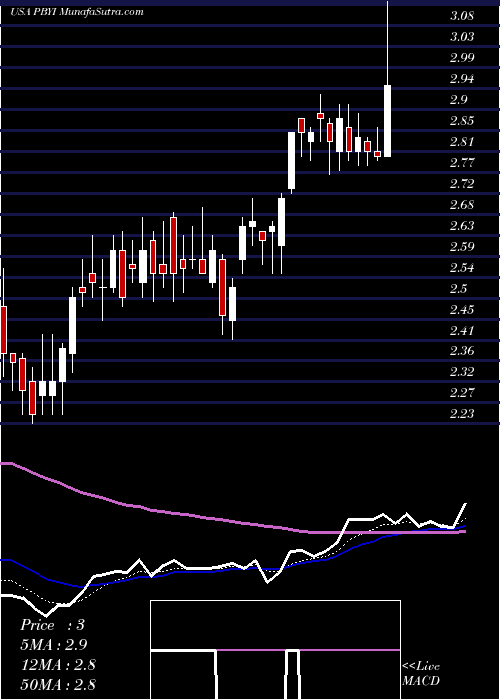  Daily chart PumaBiotechnology