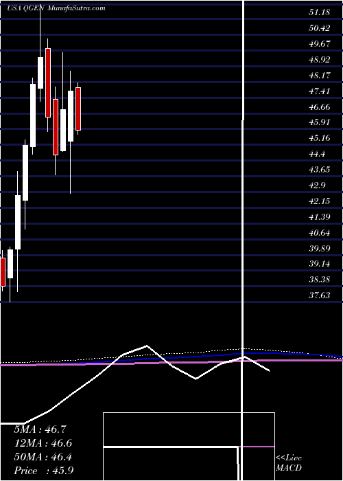  monthly chart QiagenN