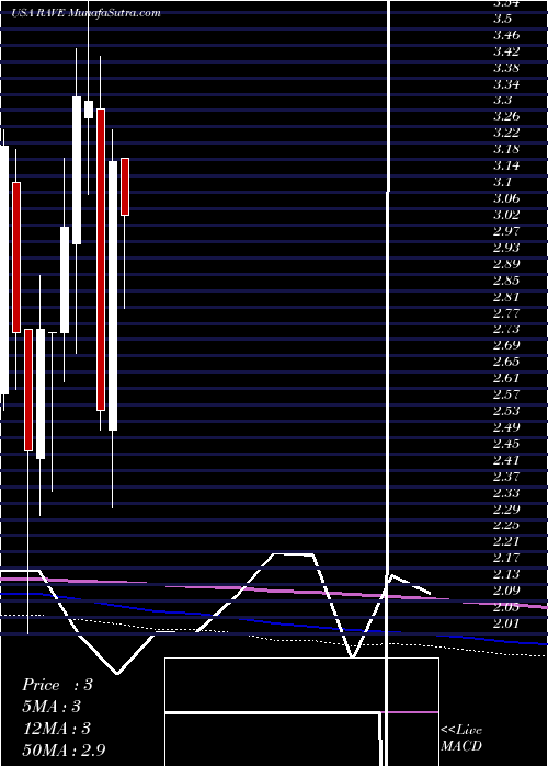  monthly chart RaveRestaurant
