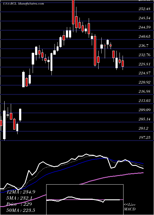  Daily chart Royal Caribbean Cruises Ltd.