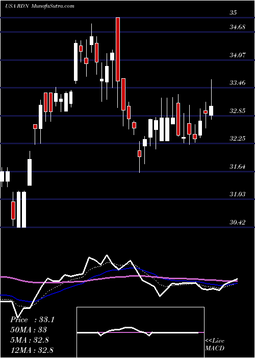  Daily chart RadianGroup