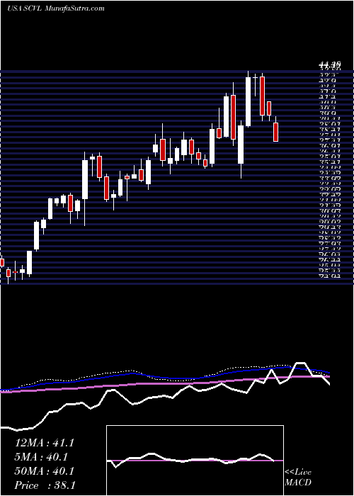  weekly chart ShoeCarnival