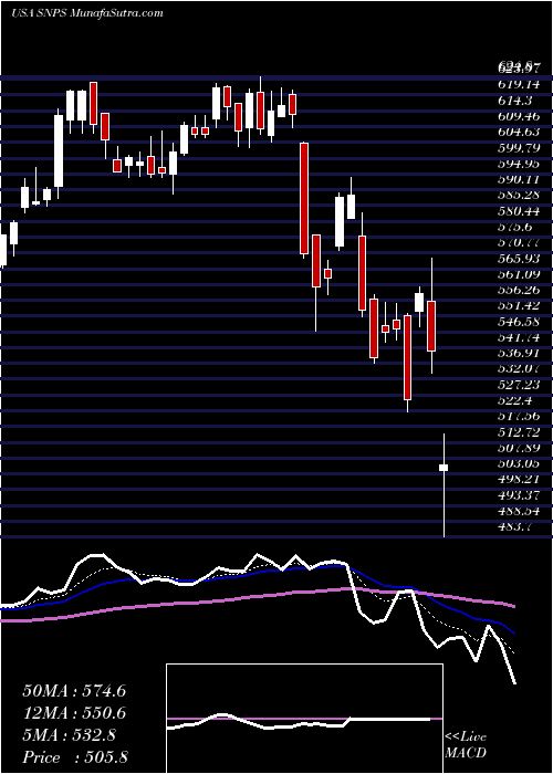  Daily chart SynopsysInc