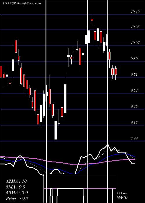  Daily chart SuzanoPapel