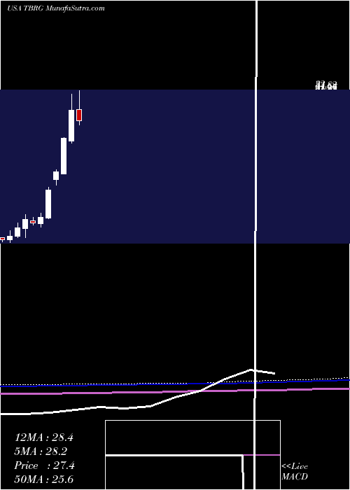  monthly chart ThunderBridge