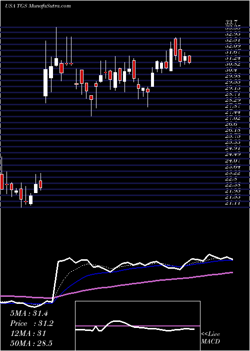  Daily chart TransportadoraDe