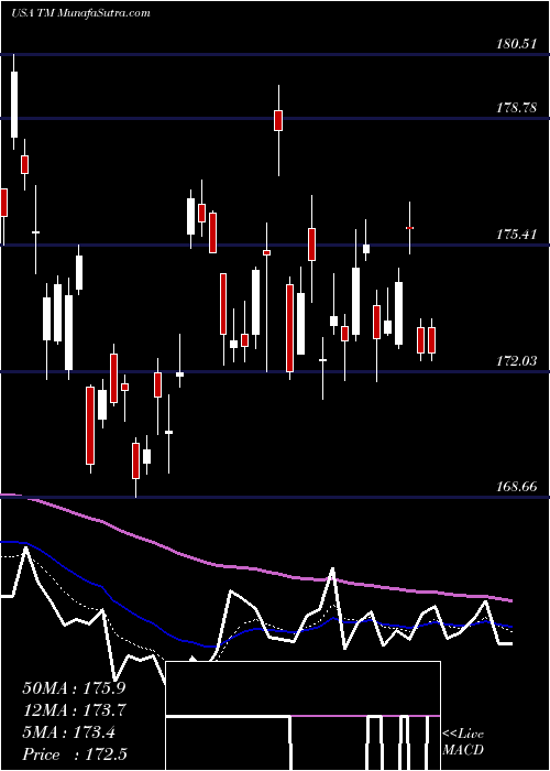  Daily chart ToyotaMotor