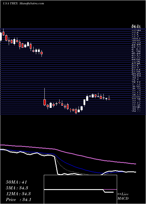  Daily chart TrexCompany