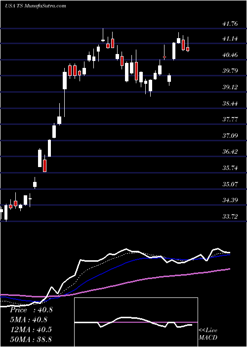  Daily chart TenarisS