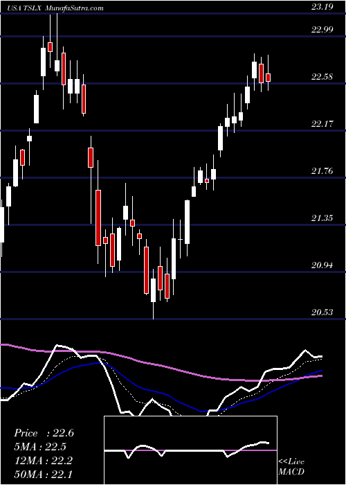  Daily chart TPG Specialty Lending, Inc.