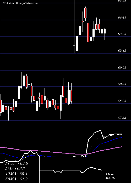  Daily chart TysonFoods