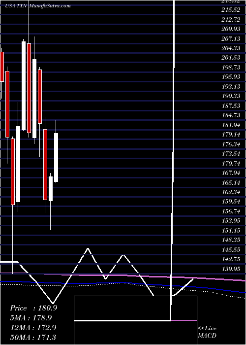  monthly chart TexasInstruments