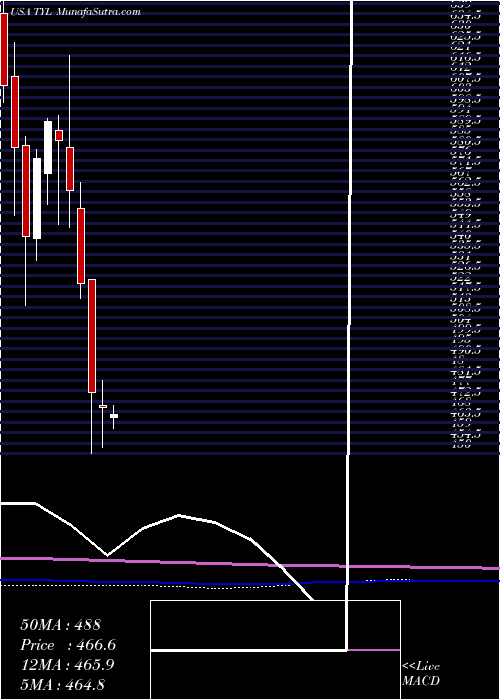  monthly chart TylerTechnologies