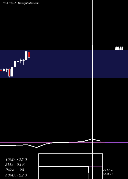  monthly chart UrogenPharma