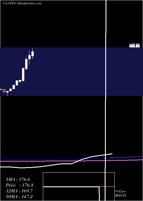  monthly chart WesternDigital