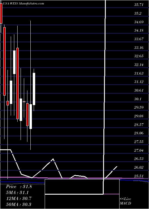  monthly chart WeycoGroup