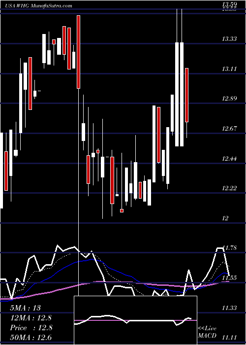  Daily chart WestwoodHoldings