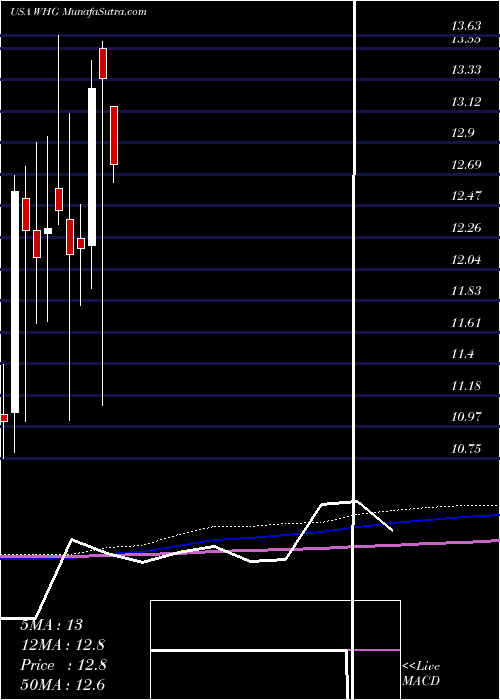  monthly chart WestwoodHoldings